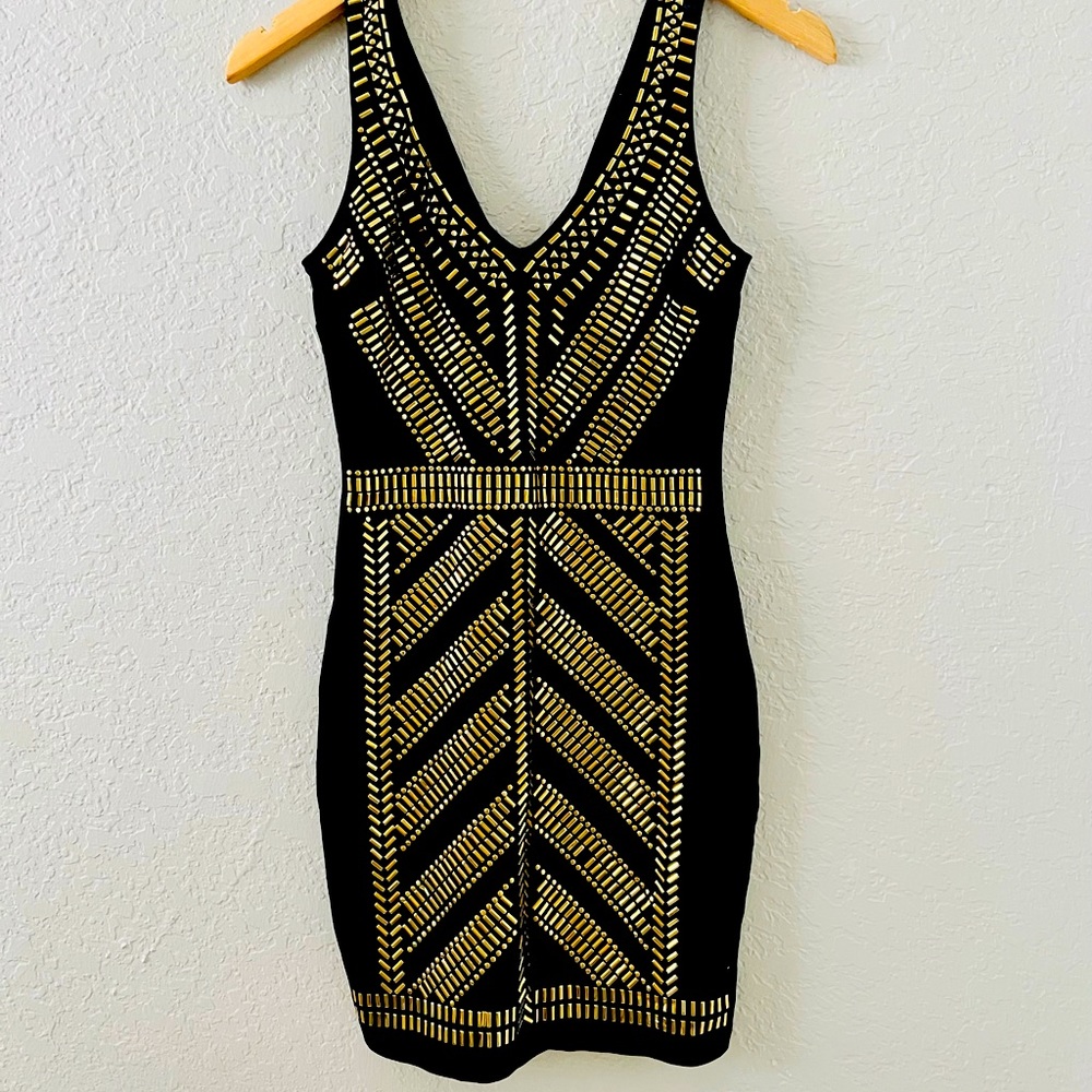 Bebe Black Dress Size S